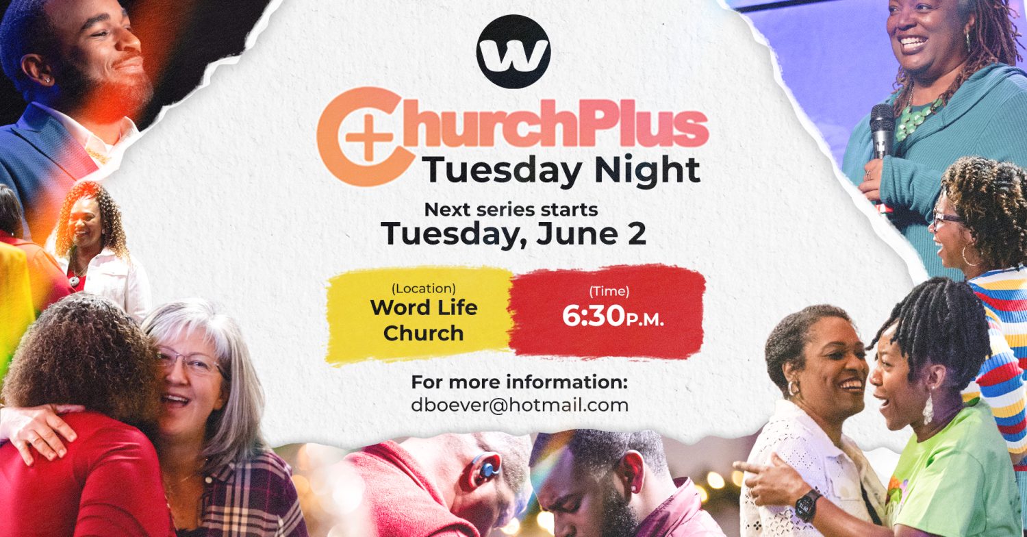 Church Plus! New Tuesday LifeGroup SLIDE 2
